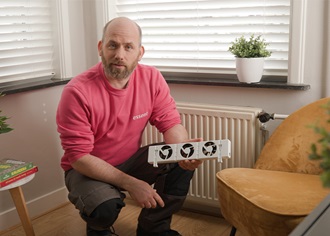 Zo werkt een radiatorventilator