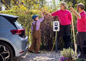 Elektrische auto thuis opladen