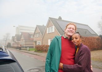Storm en zonnepanelen